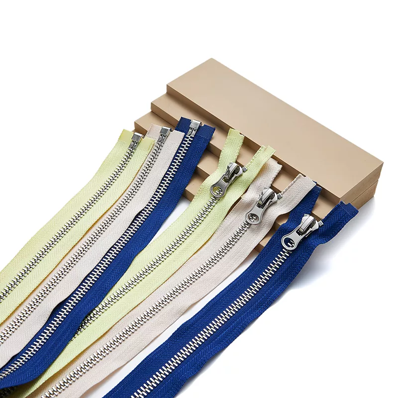 Cremallera de metal reciclado ecológica