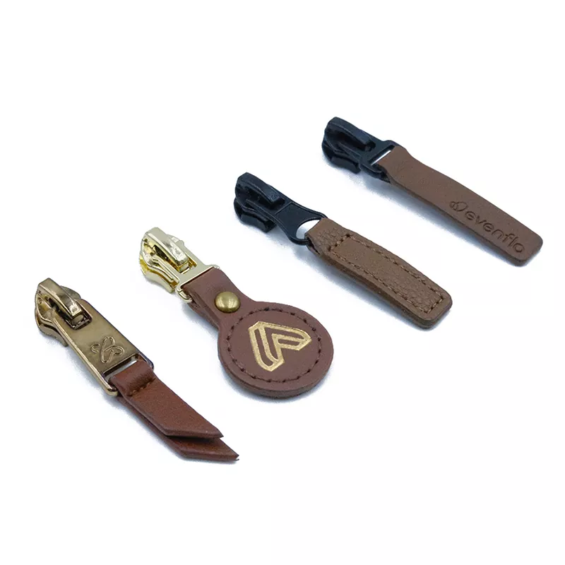 Tirador de cuero vintage